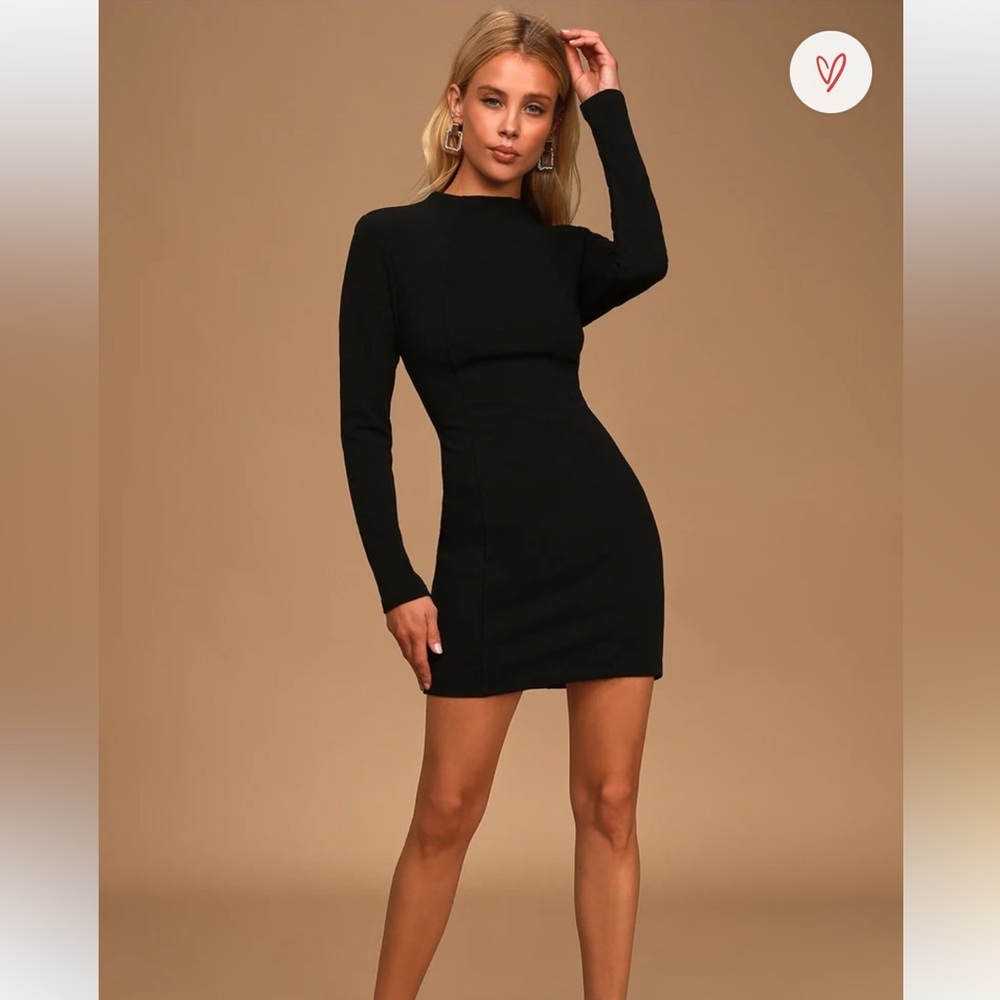 Lulus black dress